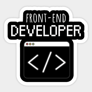 Frontend developer Sticker